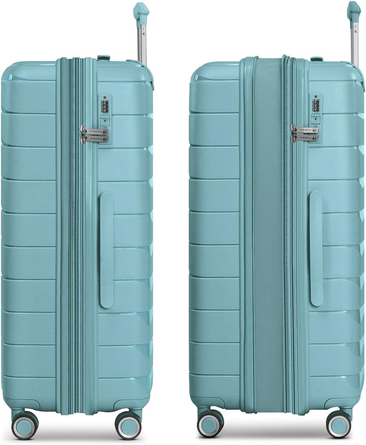 Franky Check-in Koffer für Damen und Herren | grosser XL Trolley 49 x 28 x 74 cm aus hochwertigem, l