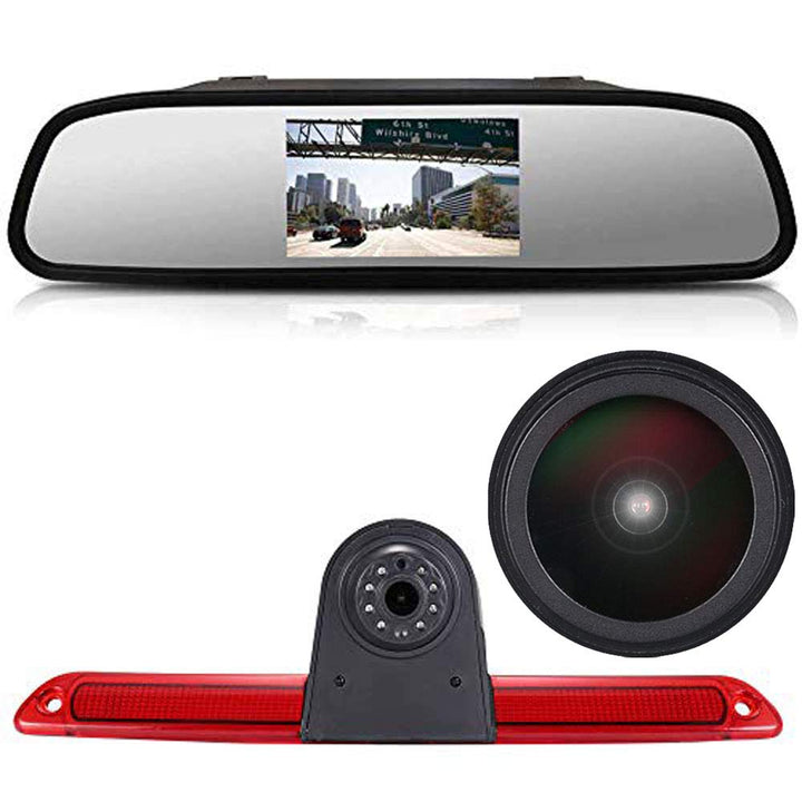 Wasserdicht Einparkkamera 18mm Lens Bremslicht Rückfahrkamera integriert in 3. Bremsleuchte Kamera m