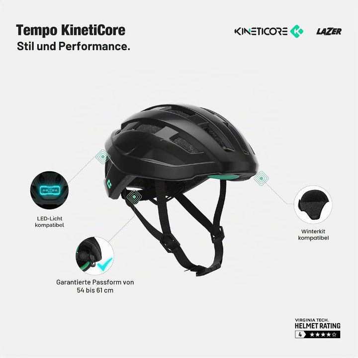 LAZER Unisex-Adult Casco Tempo KC Marke, Mehrfarbig, One Size