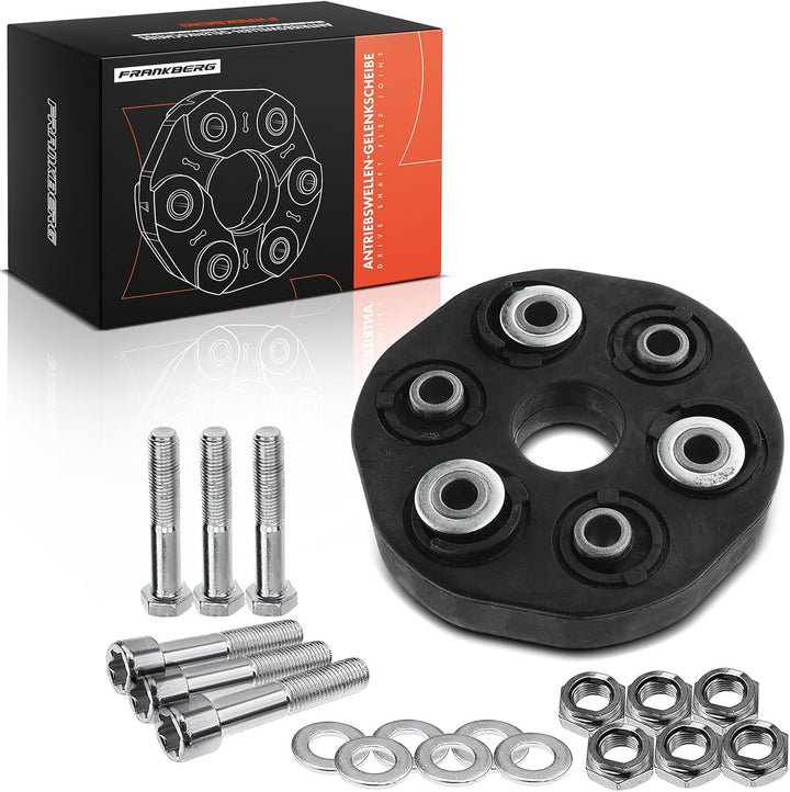 Frankberg Gelenkscheibe Kardanwelle Kompatibel mit 124 Stufenheck W124 200 D 200 E 250 D 2.0L-2.5L 1