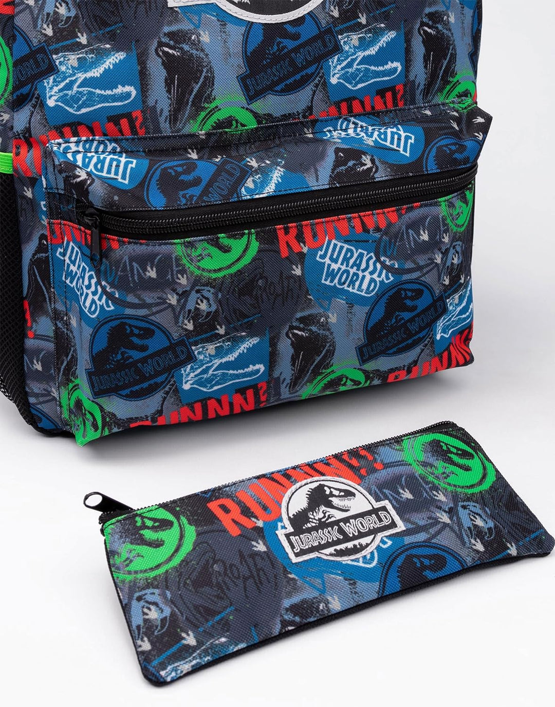 Jurassic World Rucksack Set Kinder 4 Stück Schule Lunchbox Wasserflasche