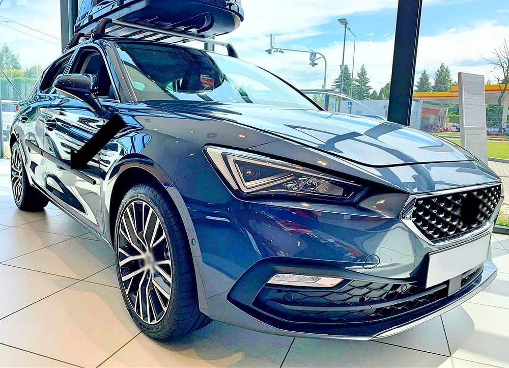 Spangenberg Seitenschutzleisten schwarz kompatibel mit Seat Leon IV 4. Generation Typ KL 5-Türer ab