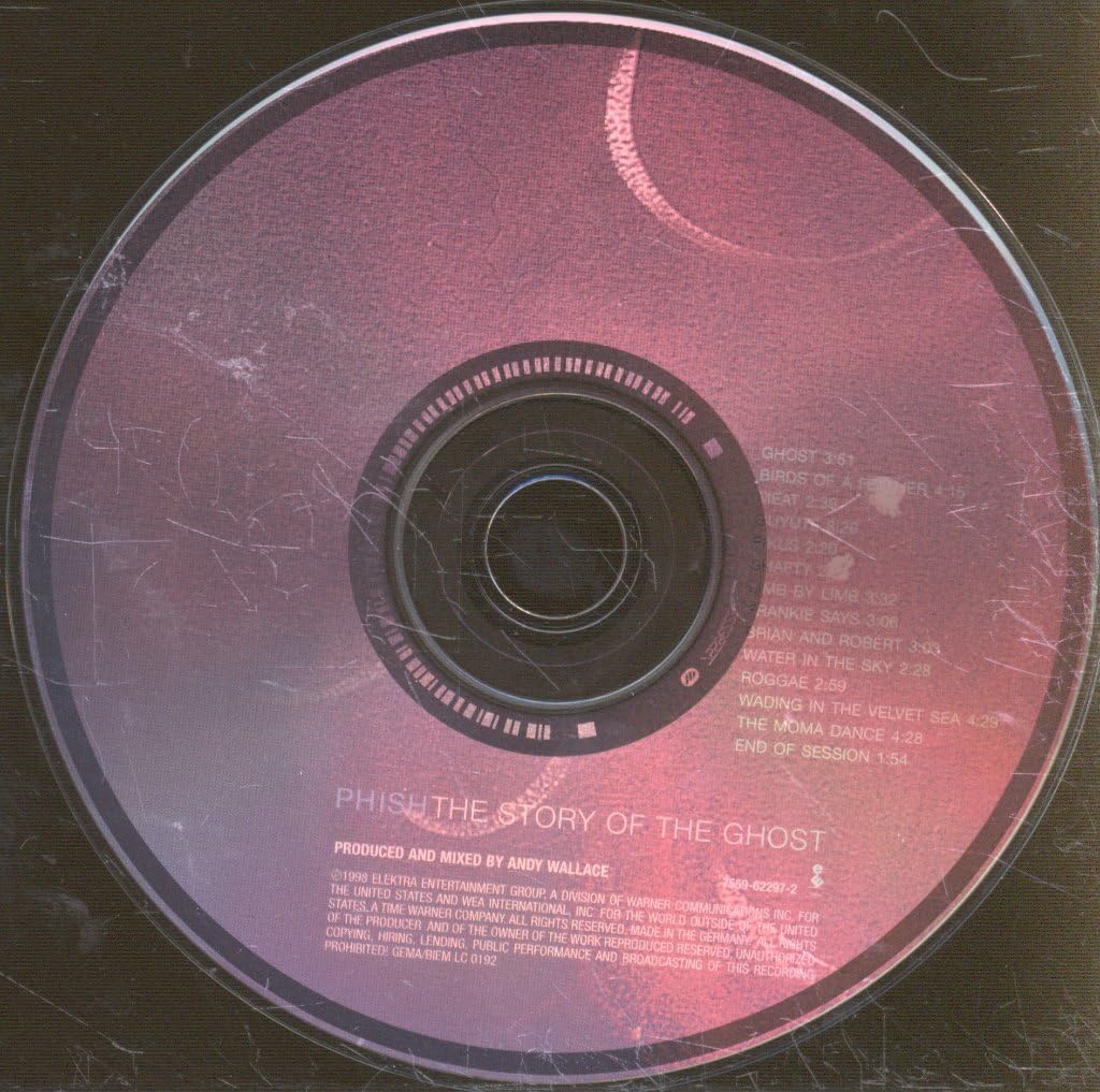 The Story of the Ghost, Audio-CD
