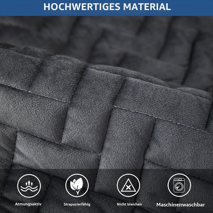 Eismodra Sofa Überzug,Sofabezug 3 Sitzer,Anti-Rutsch-Couch Überzug für L Form Sofaschoner Chaiselong