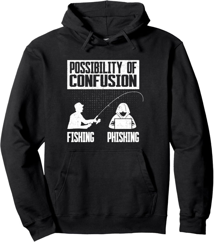 Cyber Security Professional Expert Ethical Hacker Angeln Pullover Hoodie