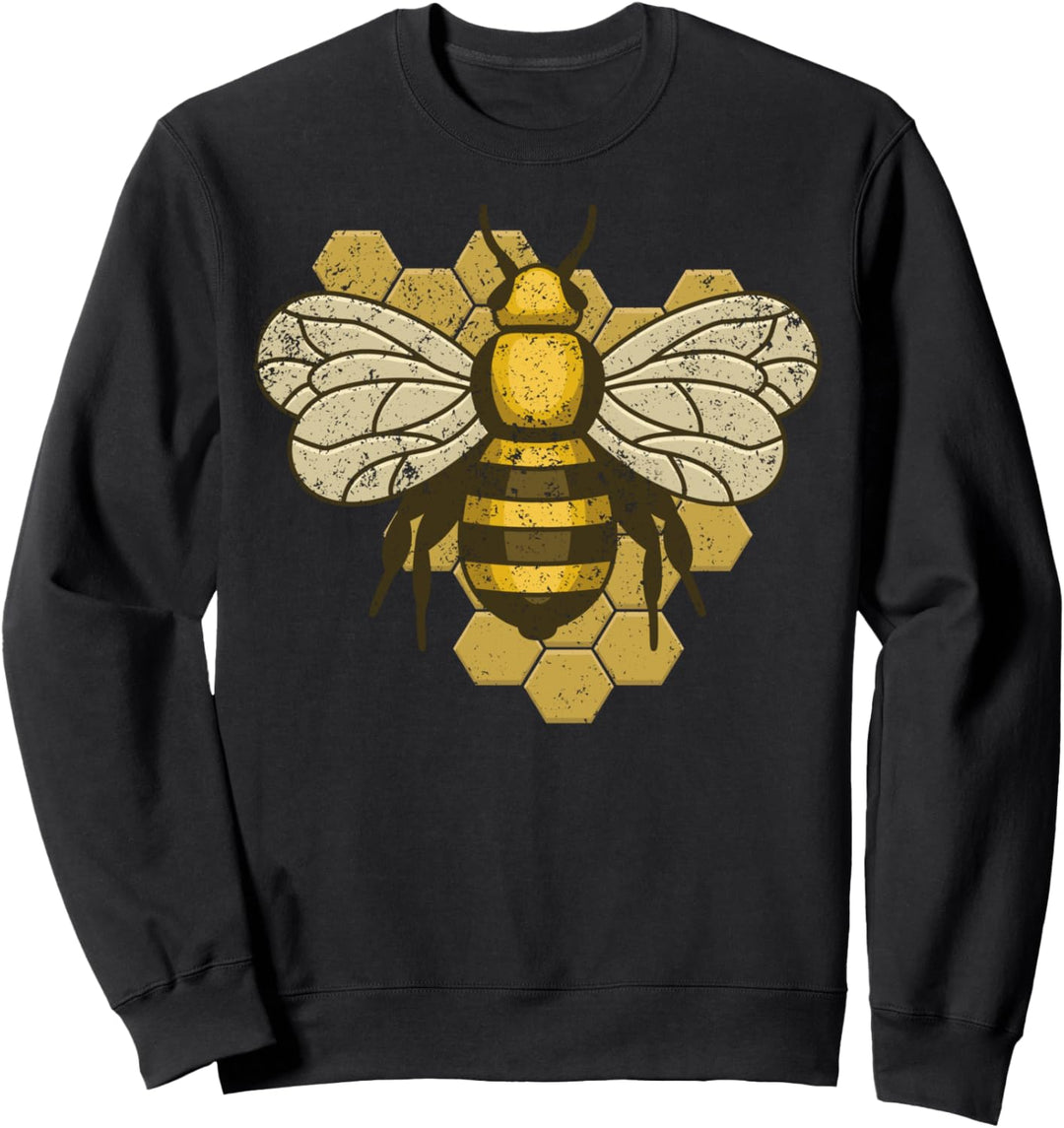 Retro Imker Bienenzüchter Honig Hummel Vintage Rettet Bienen Sweatshirt