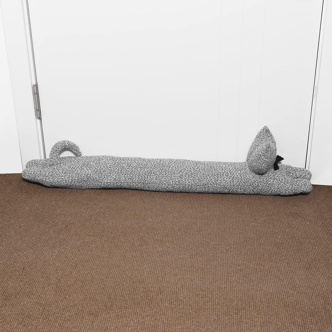 Robuster Zugluftstopper für die Tür, 86,4 cm, 1,4 kg, dekorativer schalldichter Tür-Zugluftblocker,