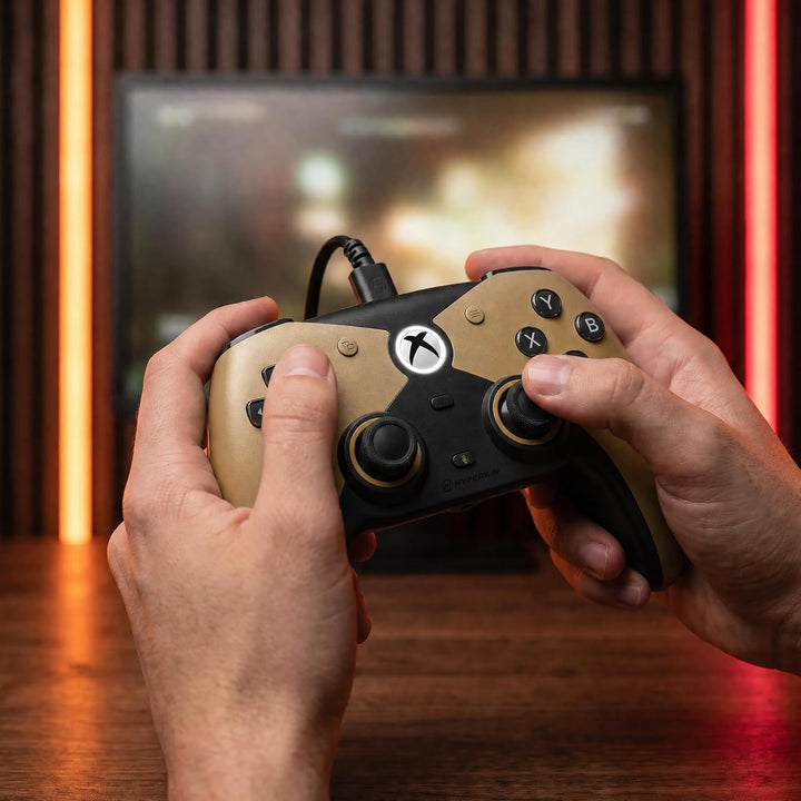 Hyperkin Competitor Wired Controller für Xbox Series X|S, Xbox One, PC – Offiziell lizenziert für Xb