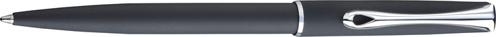 DIPLOMAT - Kugelschreiber Traveller schwarz matt easyFlow - Schick und elegant - 5-Jahre-Garantie -