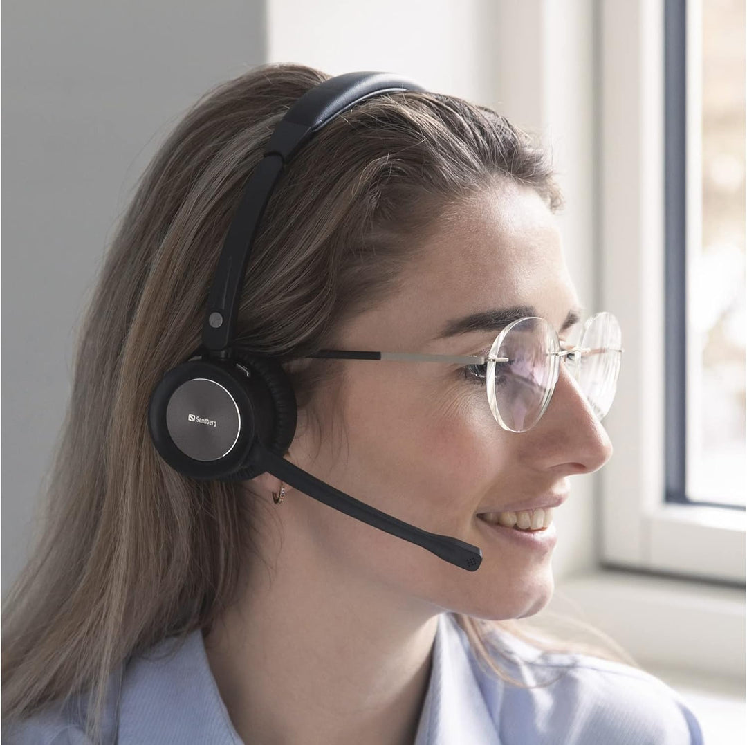 Sandberg Bluetooth Office Headset Pro+, uni, black Single, Single