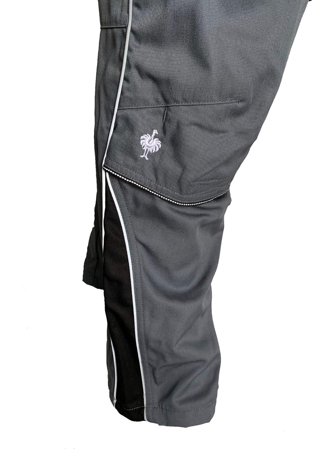 Engelbert Strauss E.S. Herren Bundhose Active Arbeitshose Workwear 44 Grau/Schwarz, 44 Grau/Schwarz