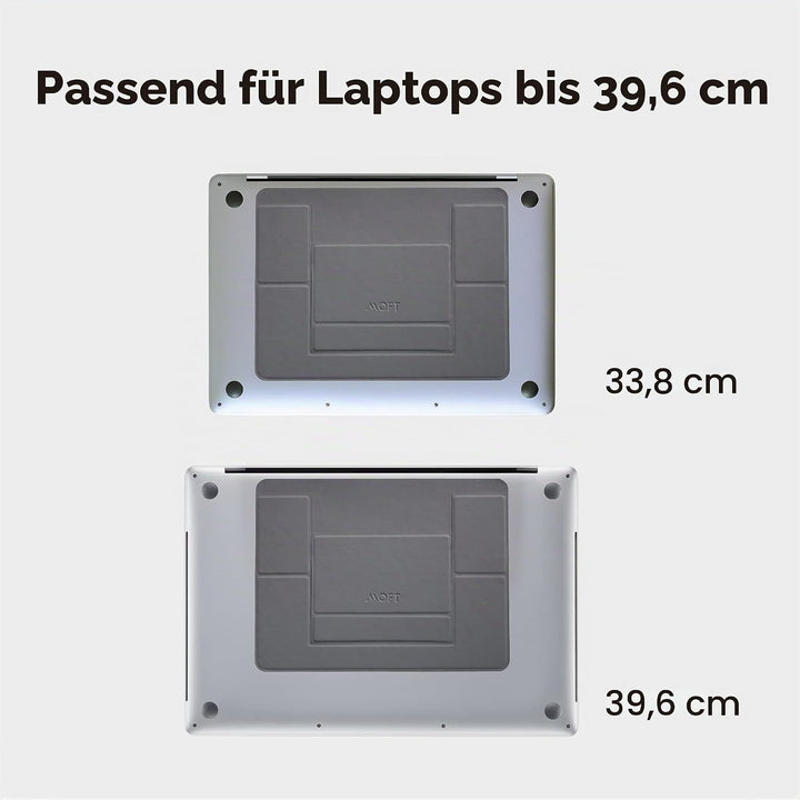 MOFT Laptop Ständer, Faltbarer Laptopständer Notebook Ständer mit 2 einstellbaren Winkeln, Haltung V