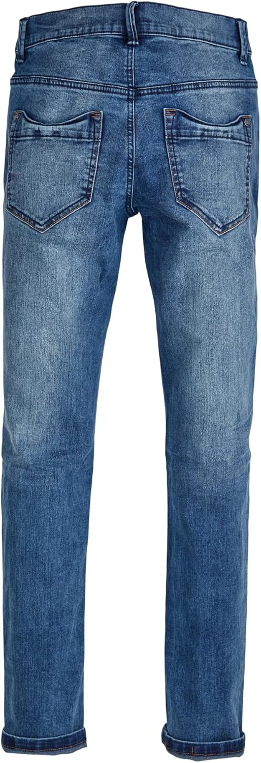 s.Oliver Jungen Slim: Jeans mit Waschung 176 Grau 98z3, 176 Grau 98z3