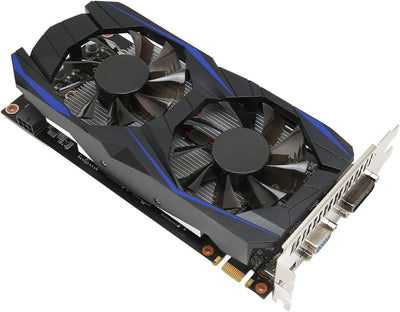 Cuifati GTX550Ti Gaming-Grafikkarte, 6 GB GDDR5 192-Bit-Computer-Grafikkarte mit Zwei Lüftern, PCIe