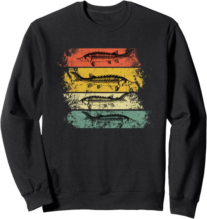 Retro Stör Beluga Used look Sweatshirt