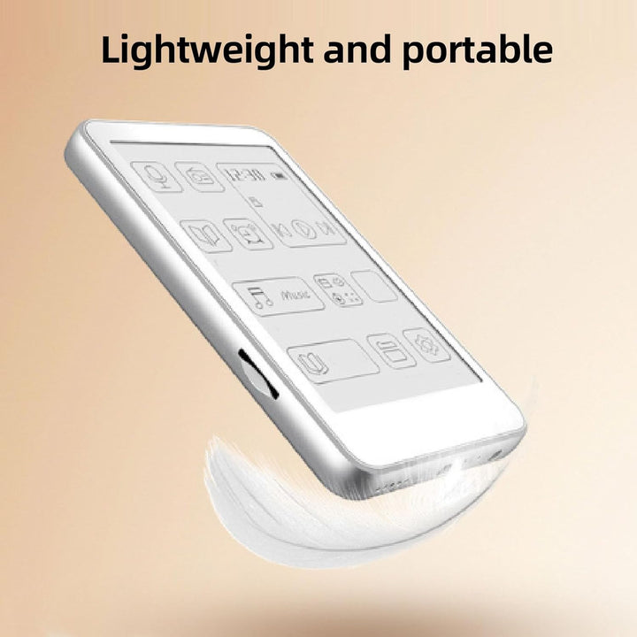 Bluetooth MP3 Player 2.7in Ink Bildschirm HiFi Sound Typ-C Ladelladen Elektronisches Buch MP3 Music