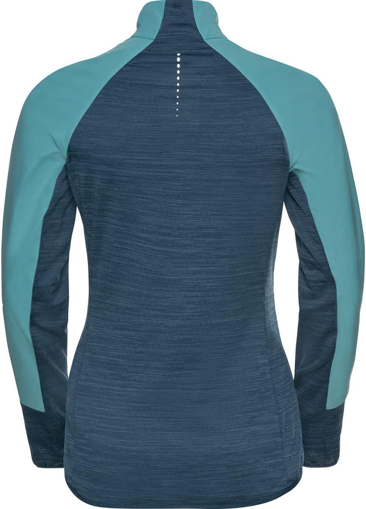 Odlo Damen Run Easy Warm Hybrid_313911 ESSENTIAL INSULATOR HYBRID XS blue wing teal - polynya, XS bl
