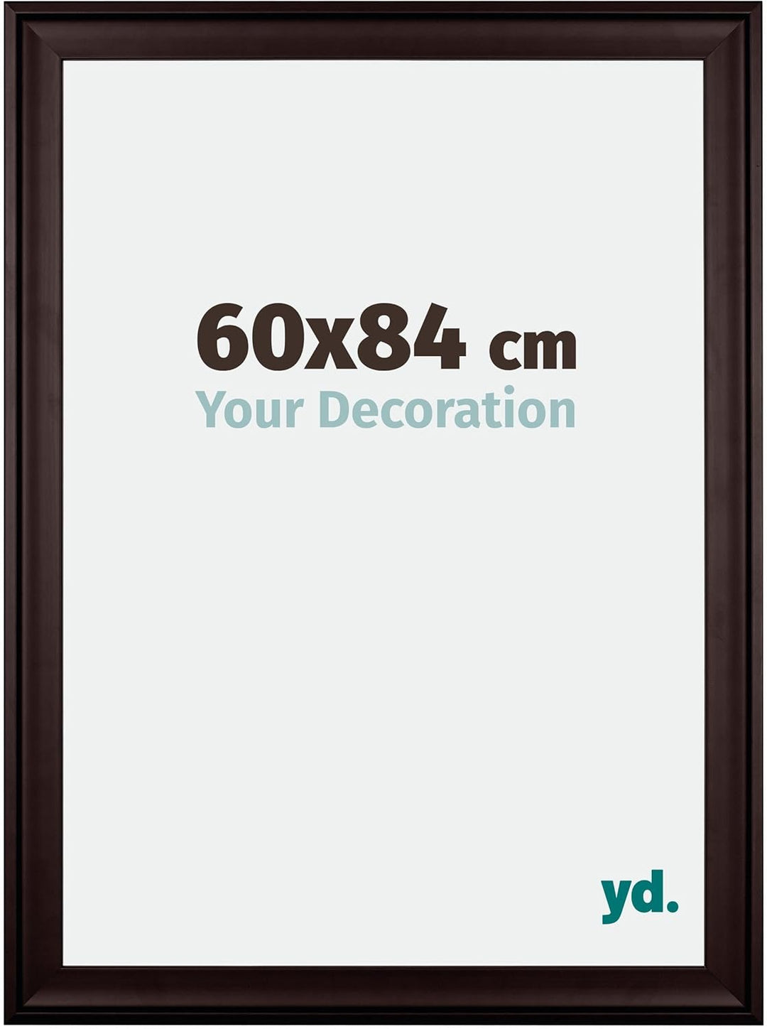 yd. Your Decoration - Bilderrahmen 60x84 cm - Bilderrahmen aus Holz mit Acrylglas - Antireflex - Aus