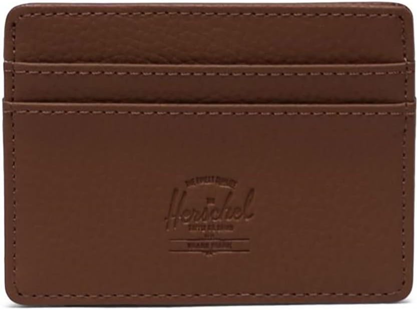 HERSCHEL 11147-03272 Charlie VEGAN Leather RFID Braun Unisex - Erwachsene Einheitsgrösse, braun, Gel