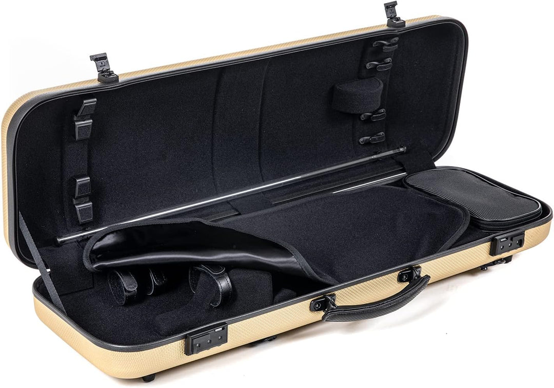GEWA Violinkoffer AIR AVANTGARDE gold Made in Germany Gold ohne zusätzlichen Seitengriff, Gold ohne