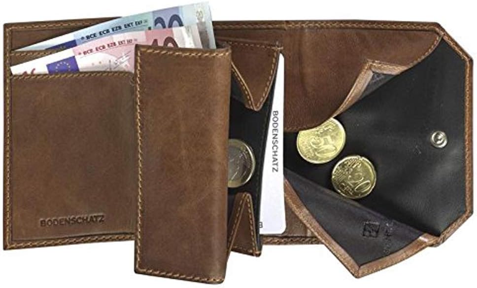 Bodenschatz Leder Geldbörse Cognac