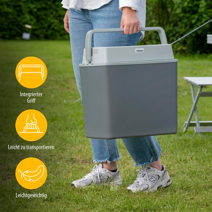 Tristar Kühlbox – 22 Liter, Thermoelektrisches Kühlsystem, 12 V Stecker KB-7424
