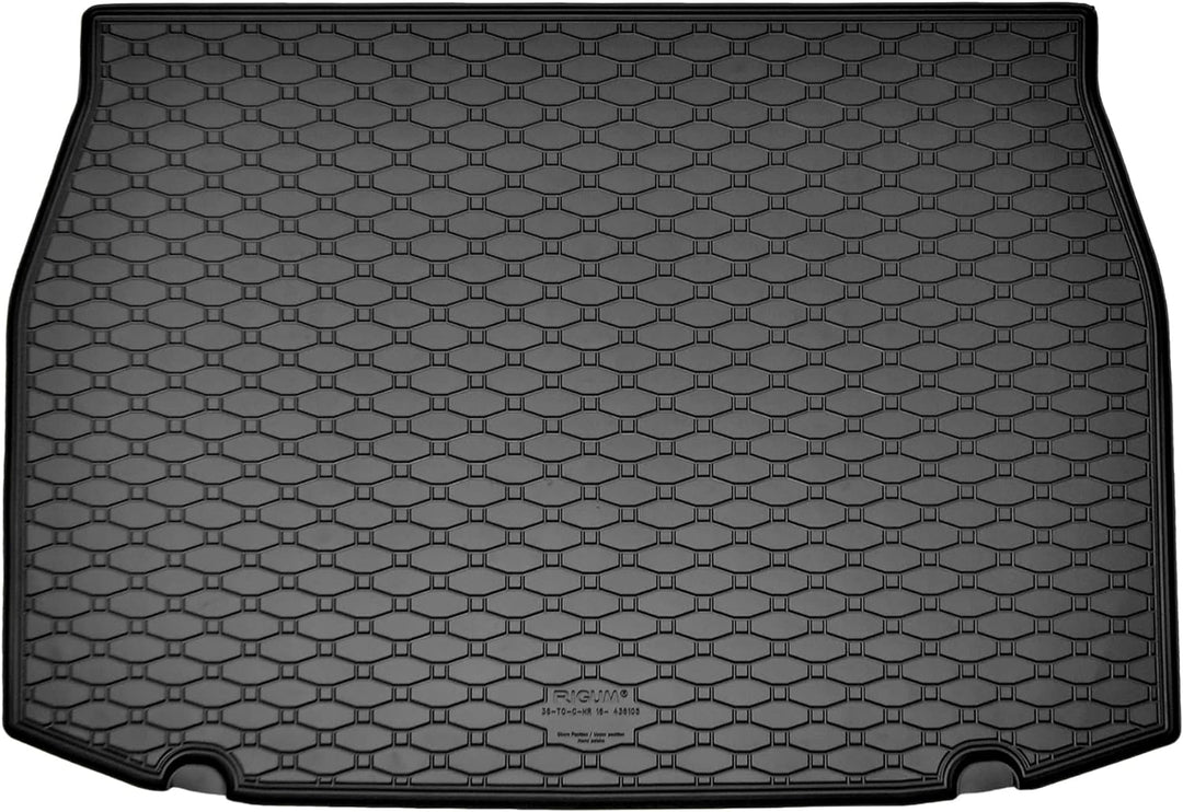 Passgenaue Kofferraumwanne und Gummifussmatten geeignet für Toyota C-HR ab 2016 + Gurtschoner