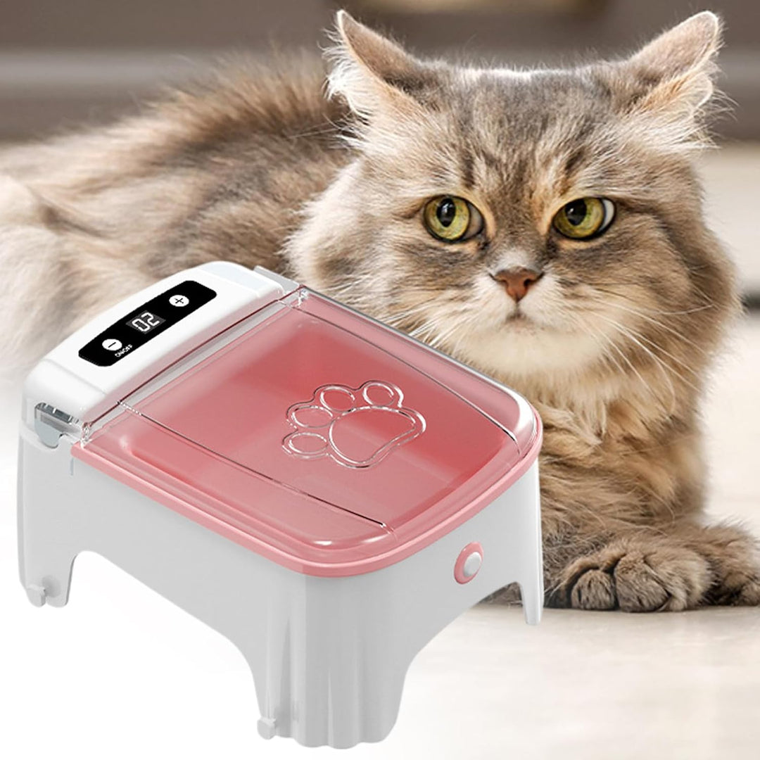 Tierfutterspender, Elektrischer Lebensmittelbehälter, Induktionsdeckelöffnung, Sensor-Katzenfuttersp