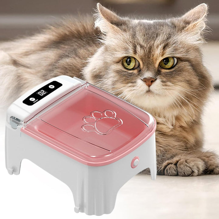 Tierfutterspender, Elektrischer Lebensmittelbehälter, Induktionsdeckelöffnung, Sensor-Katzenfuttersp