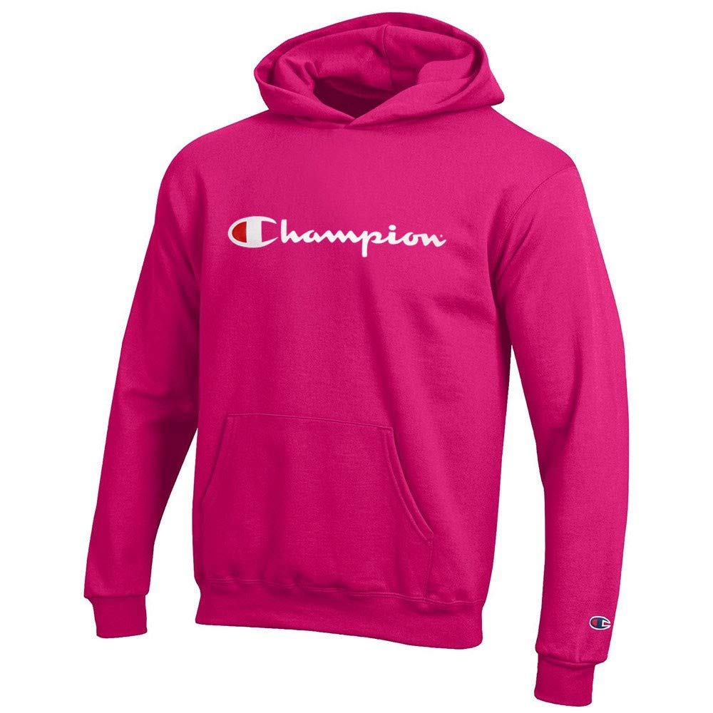 Champion Unisex Kinder Legacy American Classics Ultra Light Powerblend Terry Logo Kapuzenpullover XS