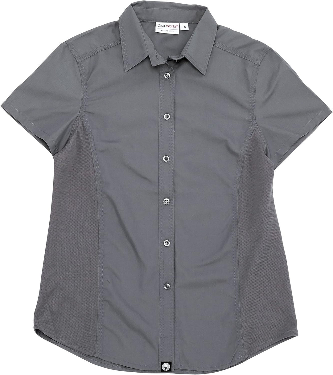 Chef Works Damen Universalhemd, grau, X-Gross XL, XL