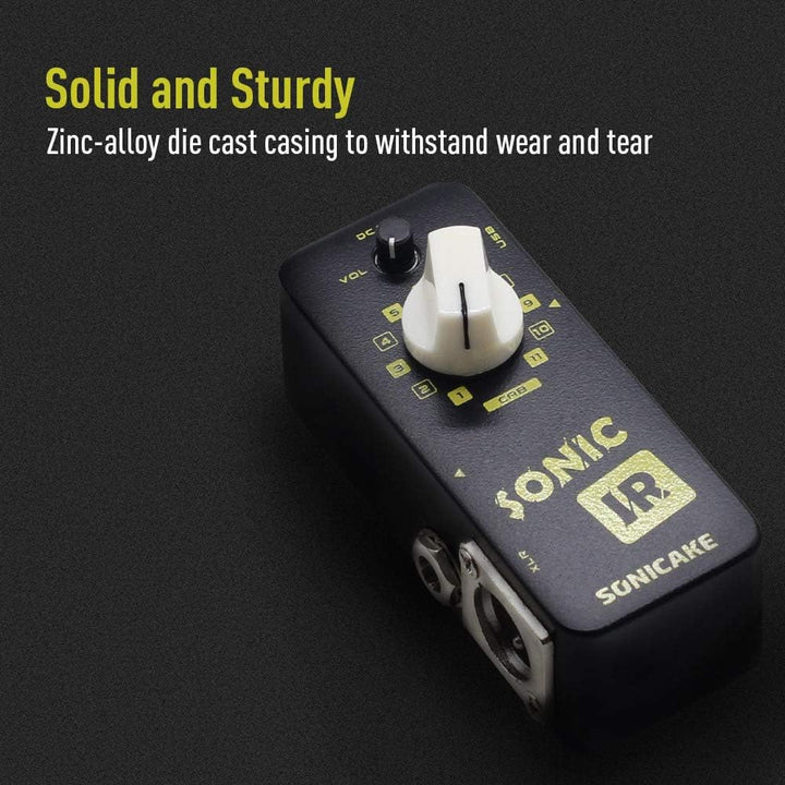 SONICAKE Sonic IR Gitarre Bass Effektpedal Lautsprecherbox Simulator Impulsantwort Lader, IR