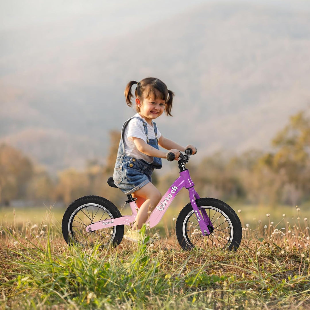 Hello-5ive 14" Kinder-Laufrad für Jungen und Mädchen von 3, 4, 5, 6 Jahren, Luftreifen mit Magnesium