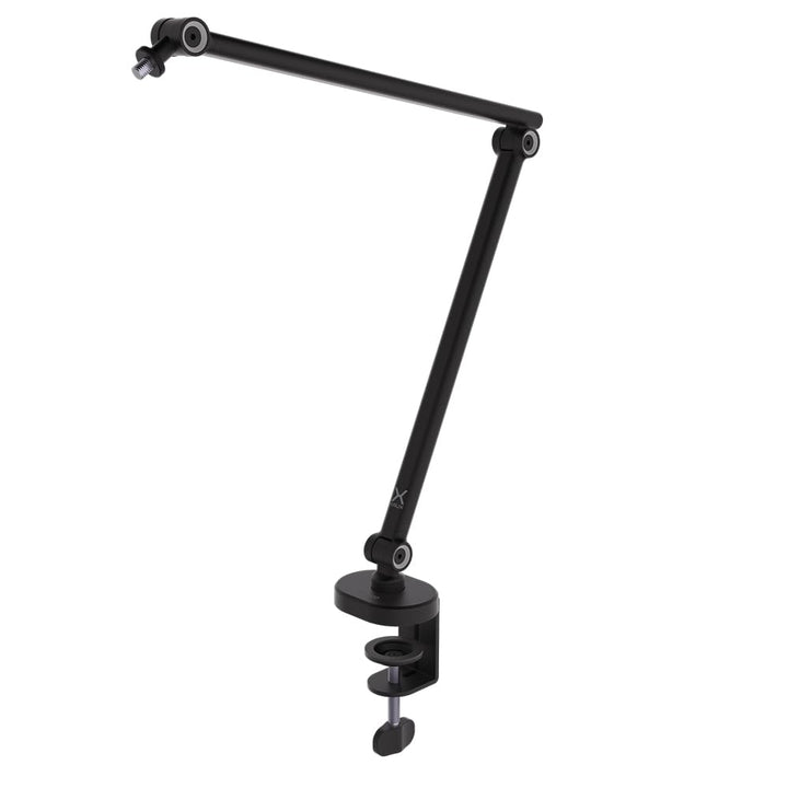 KRUX Arm 100 Mikrofonarm, Slim Design, bis 0,9 kg, 360° drehbar, Aluminium, Tischklemme, universelle