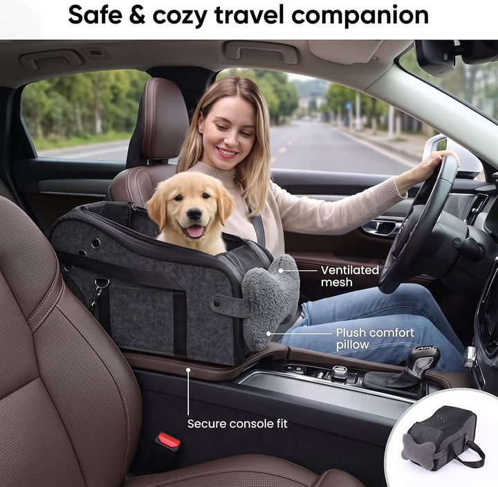 Hundeautositz für Kleine Hunde, Hundesitz mit Weichen Kissen