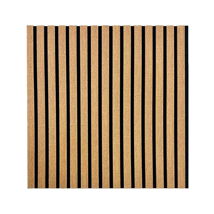Dekorative Wandpaneele mit Filz und MDF Leisten – 60x60 cm - Nachhallreduzierend & Flexibel – 3 mm F