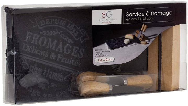 Secret de Gourmet - Käse service + 3 messer