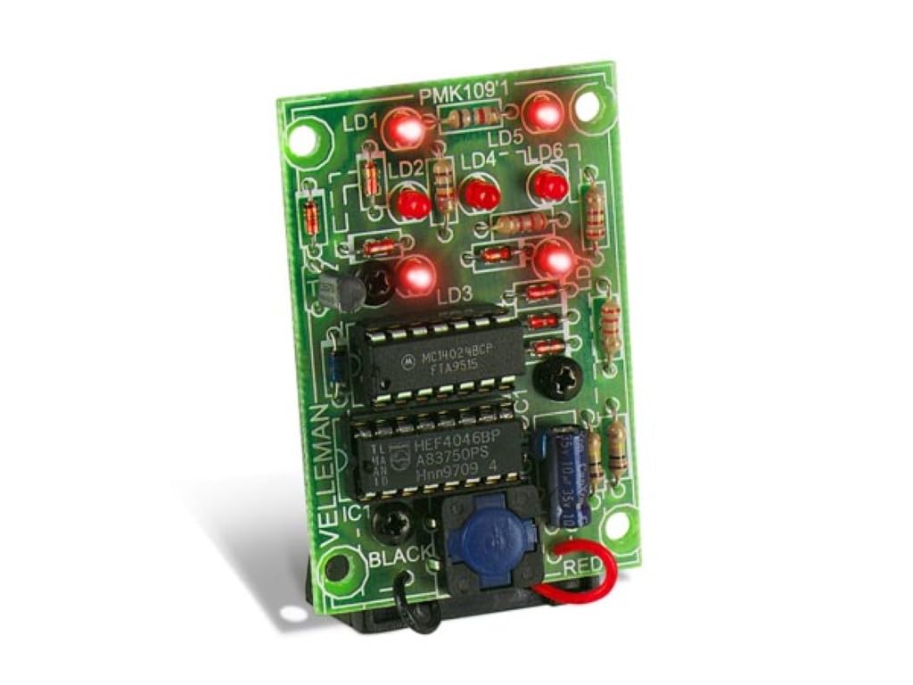 Whadda Lötbausatz, elektronischer Würfel, Ausroll-Effekt