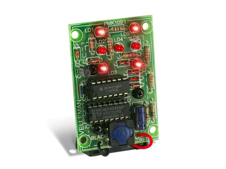 Whadda Lötbausatz, elektronischer Würfel, Ausroll-Effekt