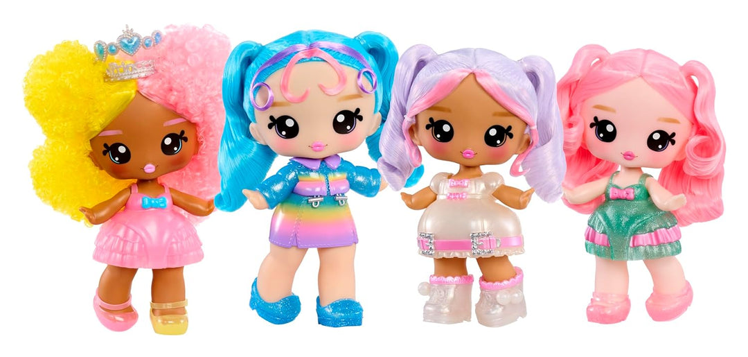 Yummiland Large Doll - Ava Ice Cream – Enthält 1 Puppe, Duftenden Lipgloss zum Selbermachen, Anpassb
