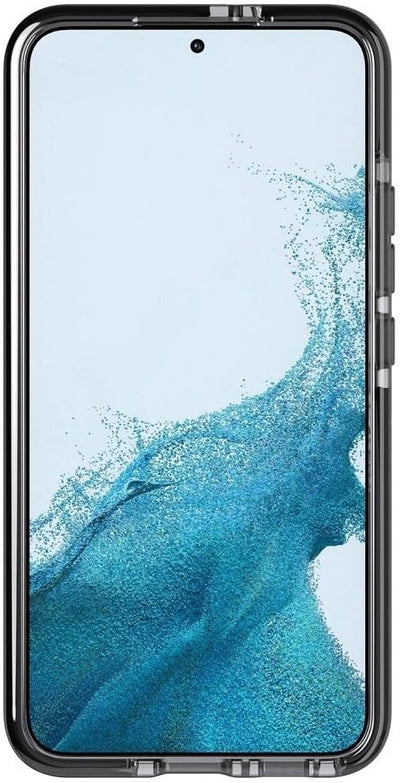 tech21 Evo Check für Samsung Galaxy S22 Plus - Schutzhülle mit 4,8 m Multi-Drop-Schutz Smokey Black