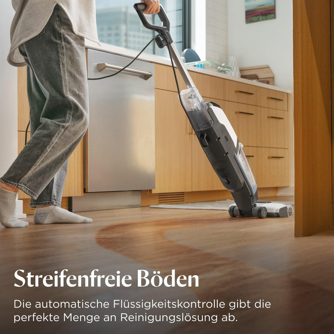 BISSELL CrossWave Edge, Staubsauger mit Wischfunktion, leistungsstarke Reinigung von Verschmutzungen