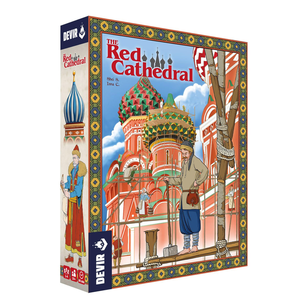 DEVIR Thames & Kosmos, BGRECML, The Red Cathedral, BGRECML, Strategic Board Game, Euro Board Game, 1