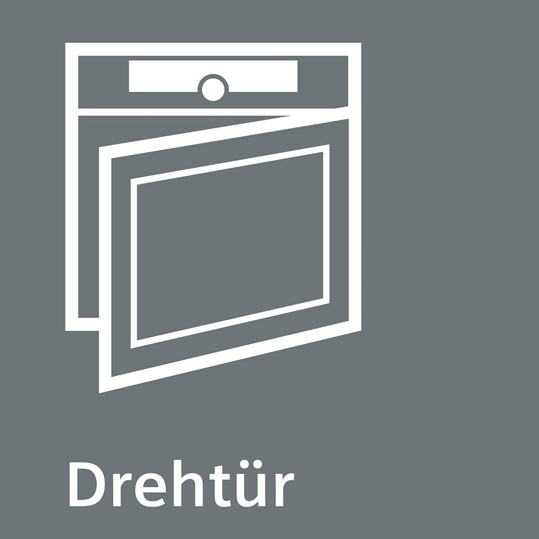 Siemens BF523LMB3 iQ300 Einbau-Mikrowelle, 50 x 38 cm, 800 Watt, Drehteller 27 cm, Türanschlag links