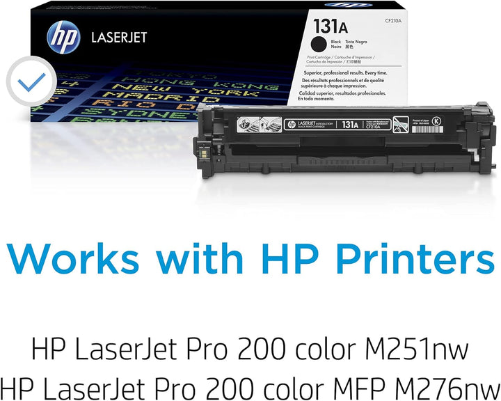 HP 131A (CF210A) Original Toner (für HP LaserJet Pro 200 Color M251, MFP M276) schwarz schwarz Stand