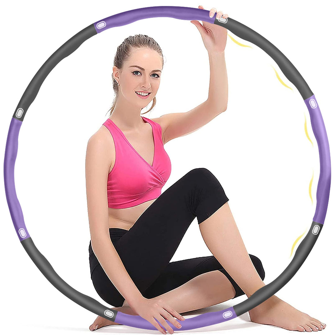 Aoweika Hula Hoop Reifen Erwachsene, 95cm Fitness Hoola Reifen Hoop Geeignet für Anfänger und Profis