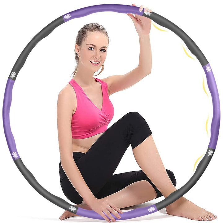 Aoweika Hula Hoop Reifen Erwachsene, 95cm Fitness Hoola Reifen Hoop Geeignet für Anfänger und Profis