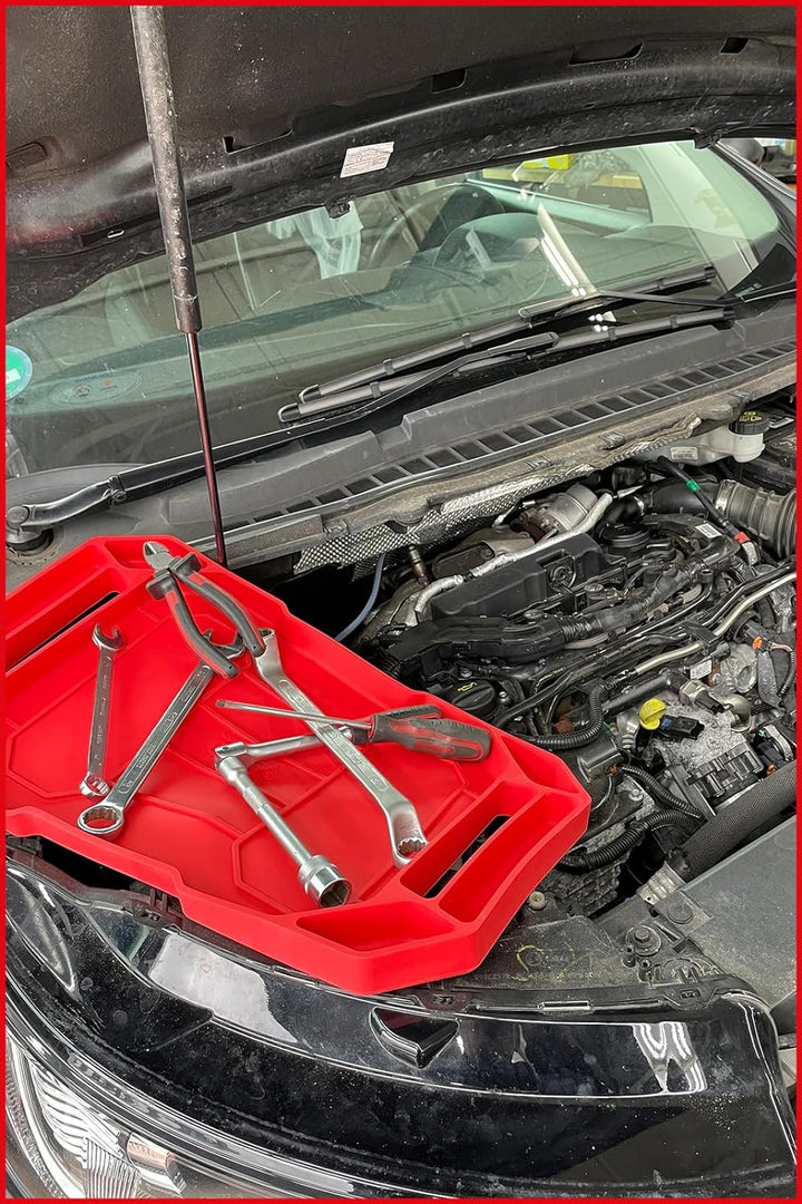 KS Tools 500.8077 Werkzeugablagensatz aus Silikon, 3-tlg