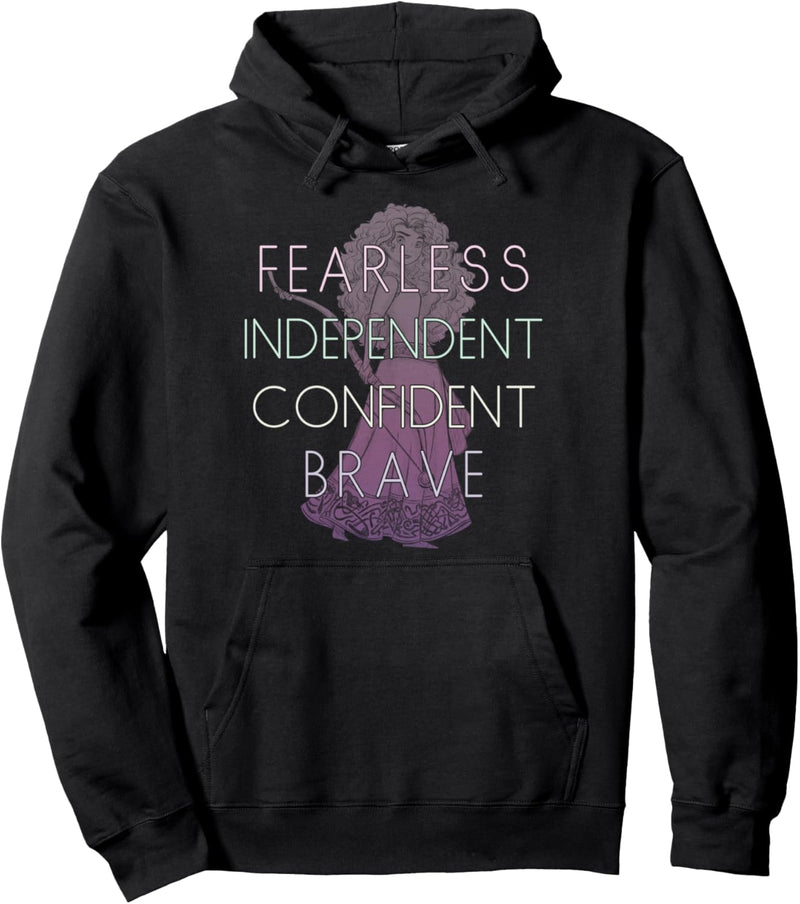 Disney Brave Merida Fearless Independant Pullover Hoodie