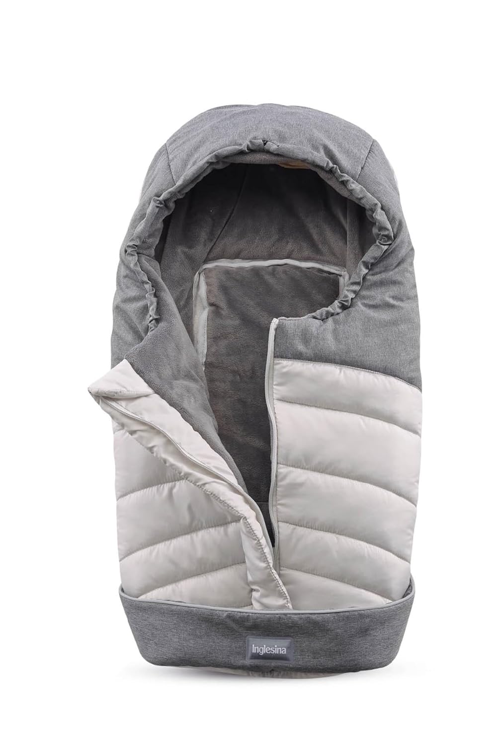 Inglesina Thermischer Winterfusssack, Blau, Warm für die Wiege, Wasserdichtes Gewebe, Weiches und Wa